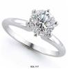 Image 1 : 1.51 Carats F VS1 Diamond Solitaire Ring #2241429