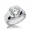 Image 1 : 1.50 Carats CERTIFIED Diamond Solitaire Ring #2241433