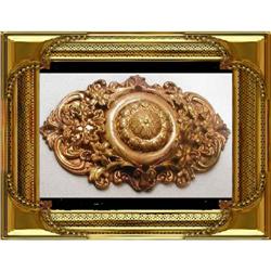 VICTORIAN HUGE ANTIQUE LAYERED BROOCH #2241436
