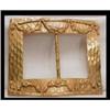 Image 1 : HUGE ART NOUVEAU GILT fancy SASH PIN #2241465