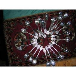 24 Dutch souvenir spoons #2241664