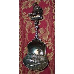 Dutch silver sugarspoon. #2241668