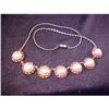 Image 1 : PINK CZECH CRYSTAL NECKLACE #2241692