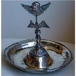 18th Peruvian silver salver tray #2241937