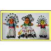 Image 1 : 3 VINTAGE MINI NATIVE AMERICAN INDIAN DOLLS #2242039