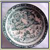Image 1 : PUNCH JUDY FROG CHILD DISH 19C STAFFORDSHIRE #2242050