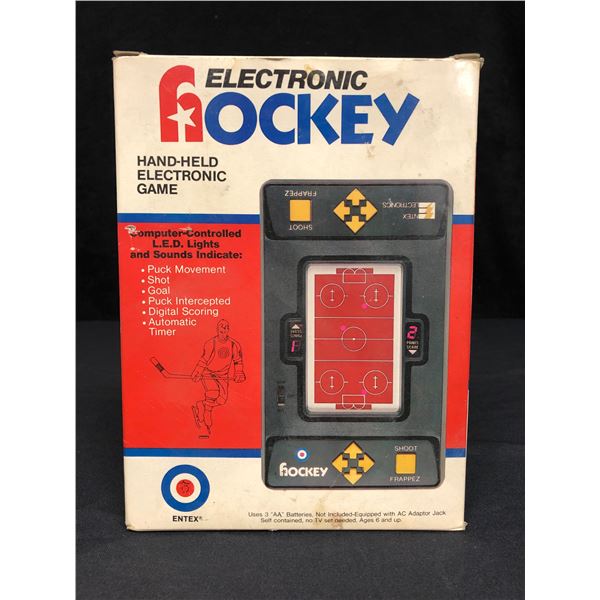 VINTAGE ENTEX ELECTRONIC HOCKEY IN BOX