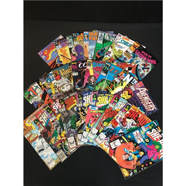 LARGE MARVEL SUPER HERO COMIC BOOK LOT