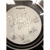 Image 2 : LIT BAND SIGNED AND CUSTOM FRAMED DRUM HEAD