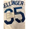Image 2 : CODY BELLINGER SIGNED LA DODGERS NIKE PRO JERSEY WITH WORLD SERIES PATCH ( FANATICS COA)