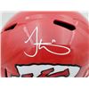 Image 2 : TYREEK HILL SIGNED FULL SIZED SPEED HELMET ( BECKETT COA)