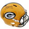 Image 1 : DAVANTE ADAMS SIGNED GREEN BAY PACKERS FULL SIZE HELMET ( BECKETT COA)