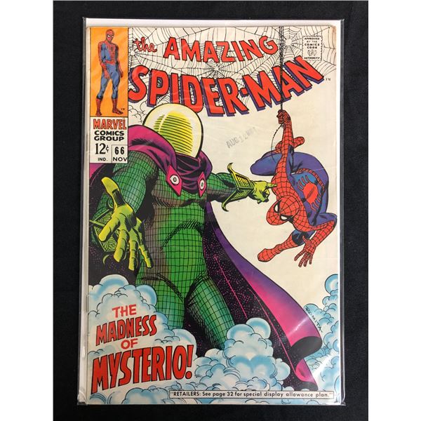 MARVEL COMICS THE AMAZING SPIDER-MAN NO.66