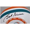 Image 2 : BOB GRIESE SIGNED MIAMI DOLPHINS FULL SIZE HELMET (JSA COA)