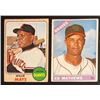 Image 1 : 1960'S TOPPS BASEBALL STAR CARD LOT (MAYS, MATHEWS)