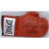 Image 1 : George Foreman Autographed Red Everlast Boxing Glove RH Signed In Black "Big George (Beckett coa)