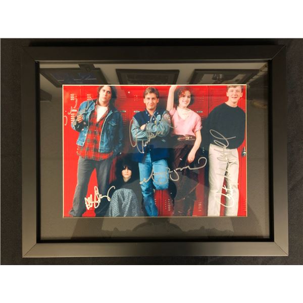 THE BREAKFAST CLUB CAST SIGNED AND FRAMED 8 X 10 ( RA COA)