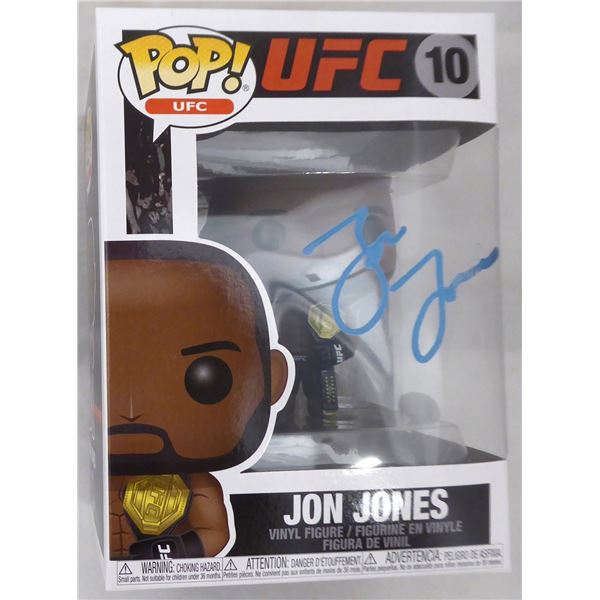 UFC CHAMP JON JONES SIGNED FUNKO POP (BECKETT COA)