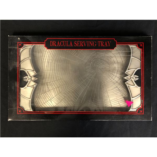 PEWTER DRACULA SERVING TRAY