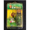 Image 1 : 1985 KENNER ON CARD EWOKS ACTION FIGURE (UNPUNCHED)