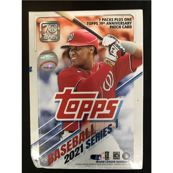 2021 TOPPS BASEBALL SERIES 1 BLASTER BOX