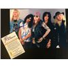 Image 2 : GUNS N ROSES BAND SIGNED 8 X 10 ( RA COA)
