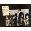 Image 2 : KISS BAND SIGNED 8 X 10 (RA COA)