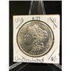 Image 1 : 1921 D  UNCIRCULATED MORGAN SILVER DOLLAR  .900 SILVER