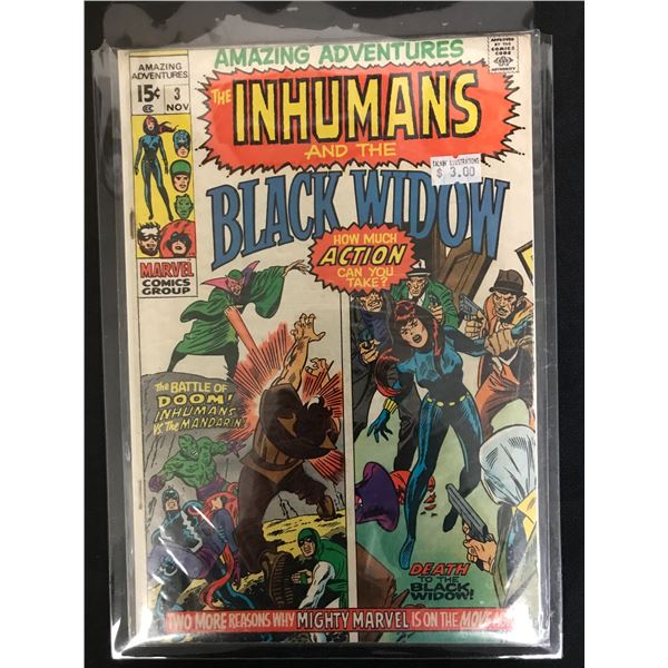 MARVEL COMICS THE INHUMANS NO.3