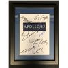 Image 1 : APOLLO 13 CAST SIGNED SCRIPT COVER FRAMED (RA COA)