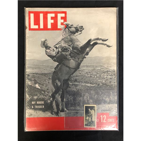 1943 LIFE MAGAZINE ROY ROGERS COVER