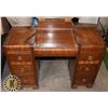 Image 2 : VINTAGE VANITY/ DESK WITH MIRROR