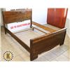Image 1 : VINTAGE DOUBLE BED WOODEN BEDFRAME