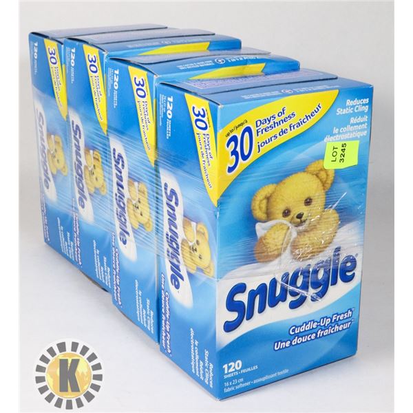 BUNDLE OF SNUGGLE DYER SHEETS