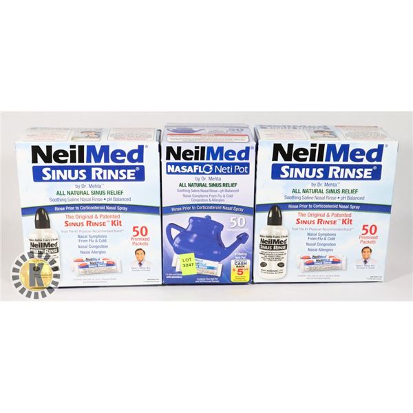 BUNDLE OF NEILMED NASAL CARE