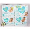 Image 1 : 4 PACKS OF PAMPERS SENSITIVE BABY WIPES