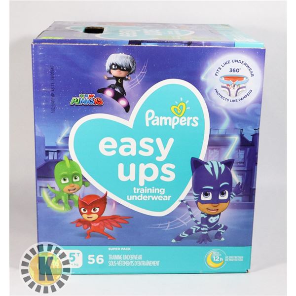 CASE OF PAMPERS EASY UPS SIZE 4T-5T