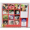 Image 1 : NEW 12 MONTH 2PACK CAT THEME 2022 CALENDARS