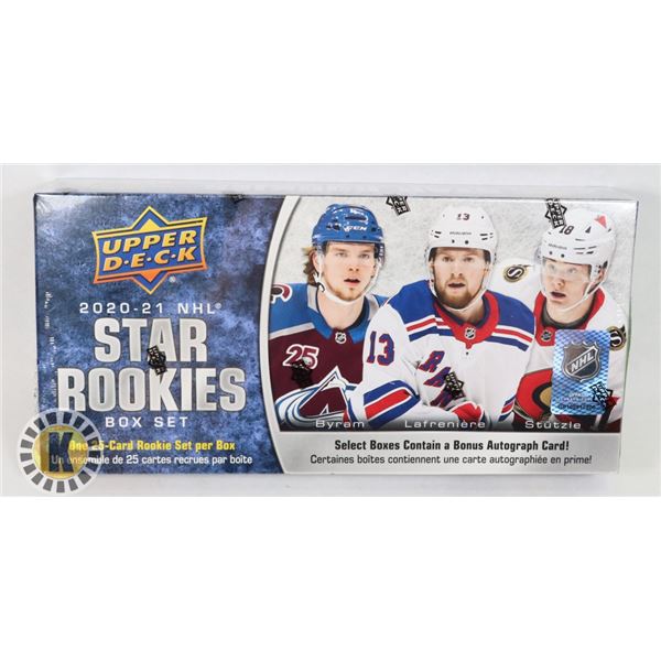 2020-21 UD NHL STAR ROOKIES BOX SET