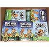 BOX  OF DOGMAN CATMAN CHILDREN'S BOOKS