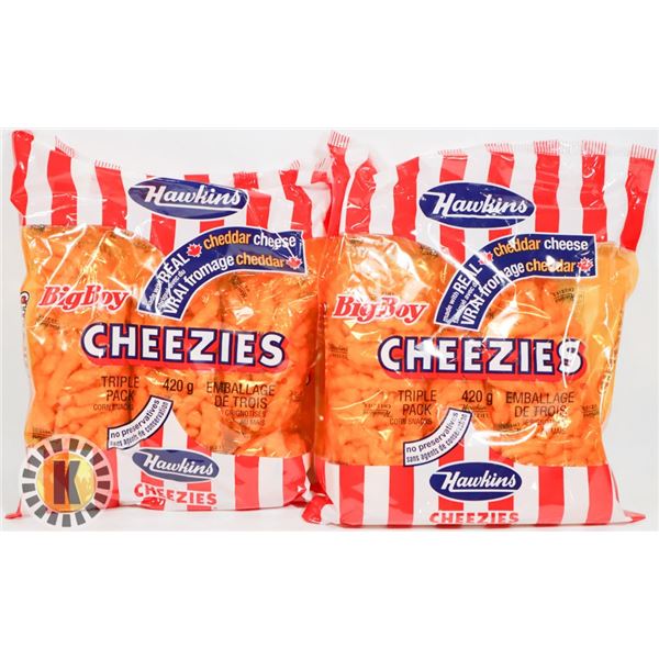 SNACK BAGS OF HAWKINS CHEEZIES