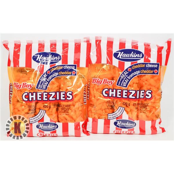 SNACK BAGS OF HAWKINS CHEEZIES