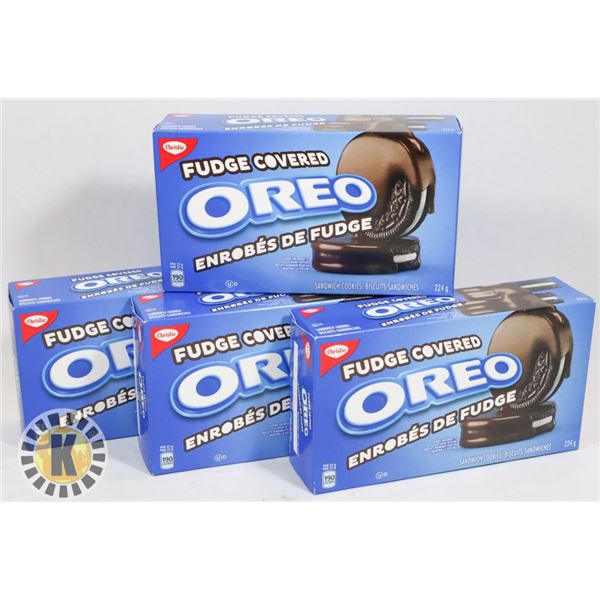 LOT OF FUDGE COVERED OREOS