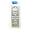 Image 1 : 100 Oz. .999 Fine Silver PAMP Suisse Bar