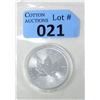 Image 1 : 1 Oz .9999 Fine Silver 2020 Canada Maple Leaf Coin