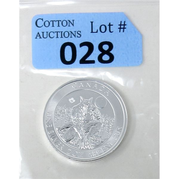 2 Oz. 2021 Canada "Werewolf" .9999 Silver Coin