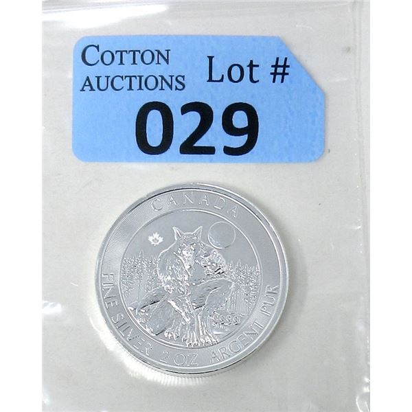 2 Oz. 2021 Canada "Werewolf" .9999 Silver Coin