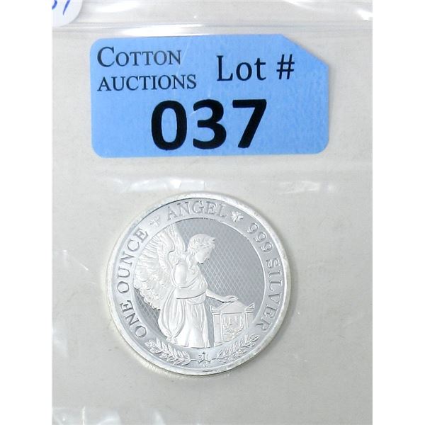 1 Oz. 2021  .999 Fine Silver St. Helena Coin