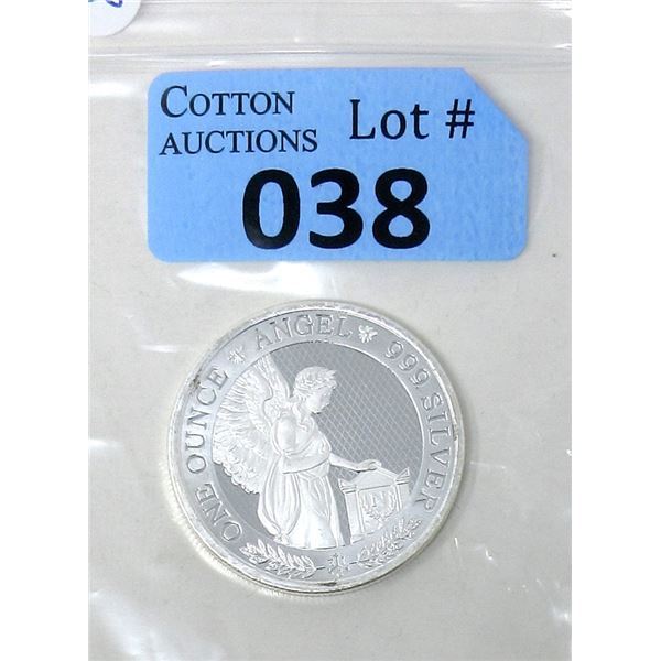 1 Oz. 2021  .999 Fine Silver St. Helena Coin