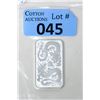 Image 1 : 1 Oz .9999 Silver 2020 Double Dragon Bar